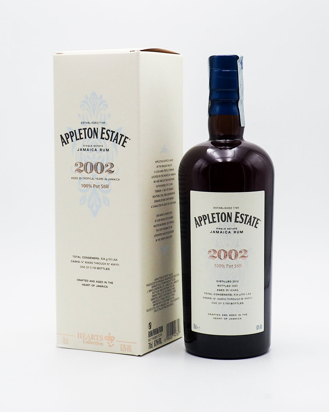 Rum Appleton Estate 2002 Heart Collection | 63% - 70cl