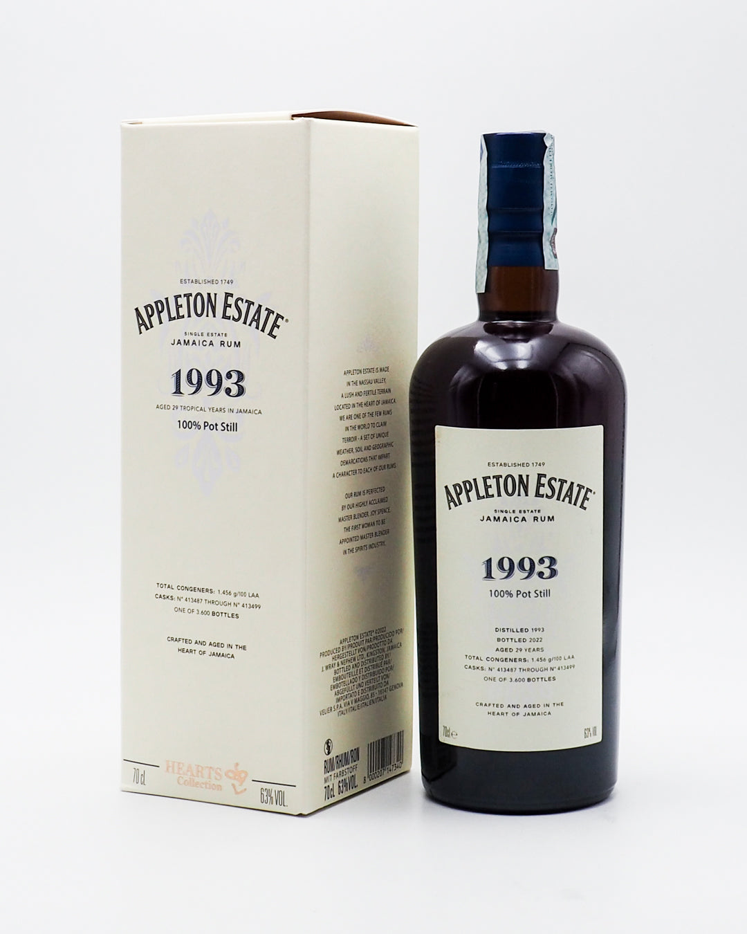 Rum Appleton Estate 1993 Heart Collection