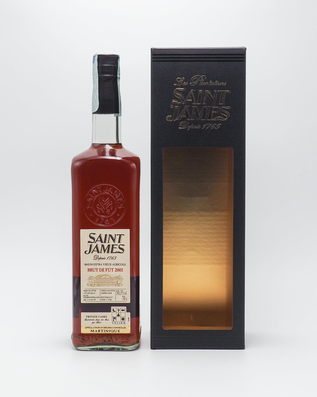 Rhum Saint James Brut de Fut 2001 Velier