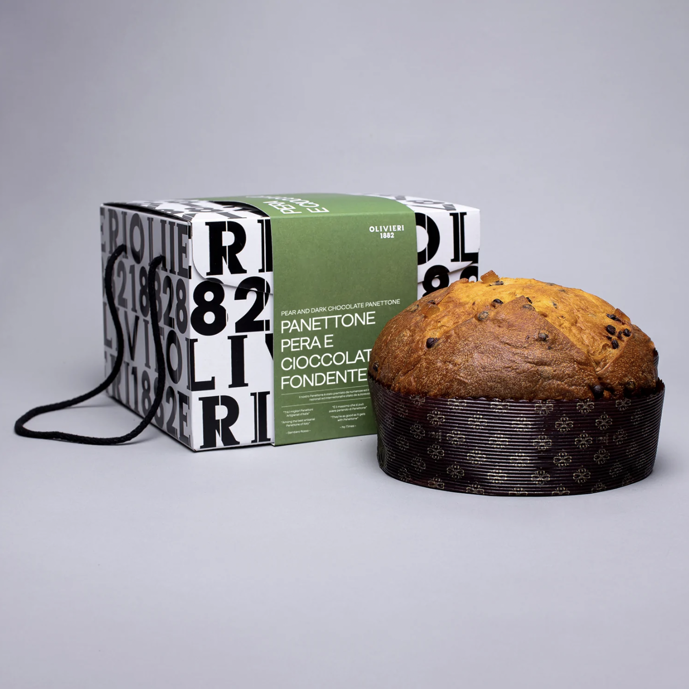 Panettone Pere e Cioccolato - Olivieri 1882