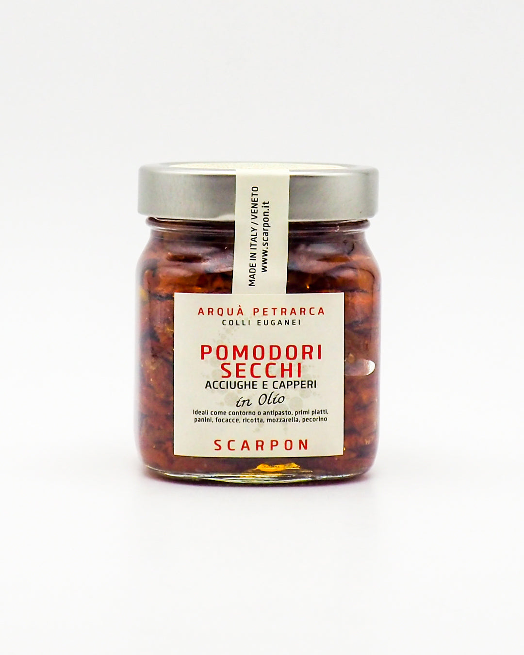 Pomodori Secchi con Acciuge e Capperi - Azienda Agricola Scarpon