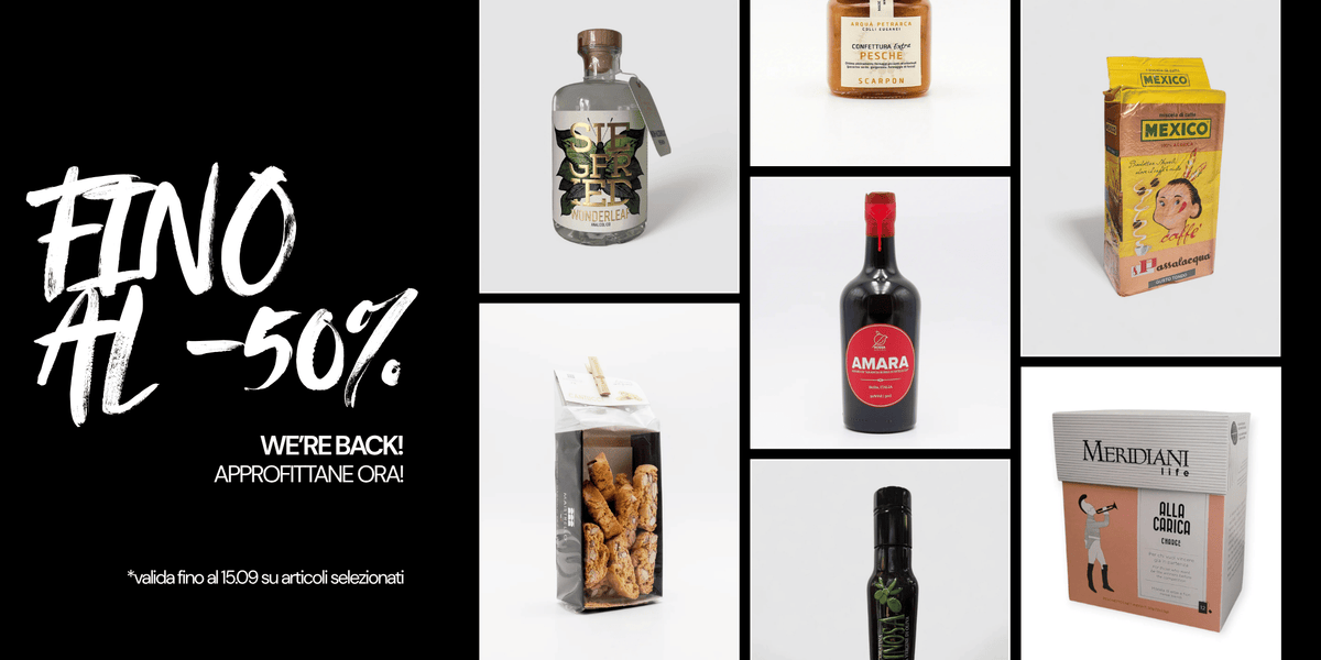 Fino al -50% su prodotti selezionati