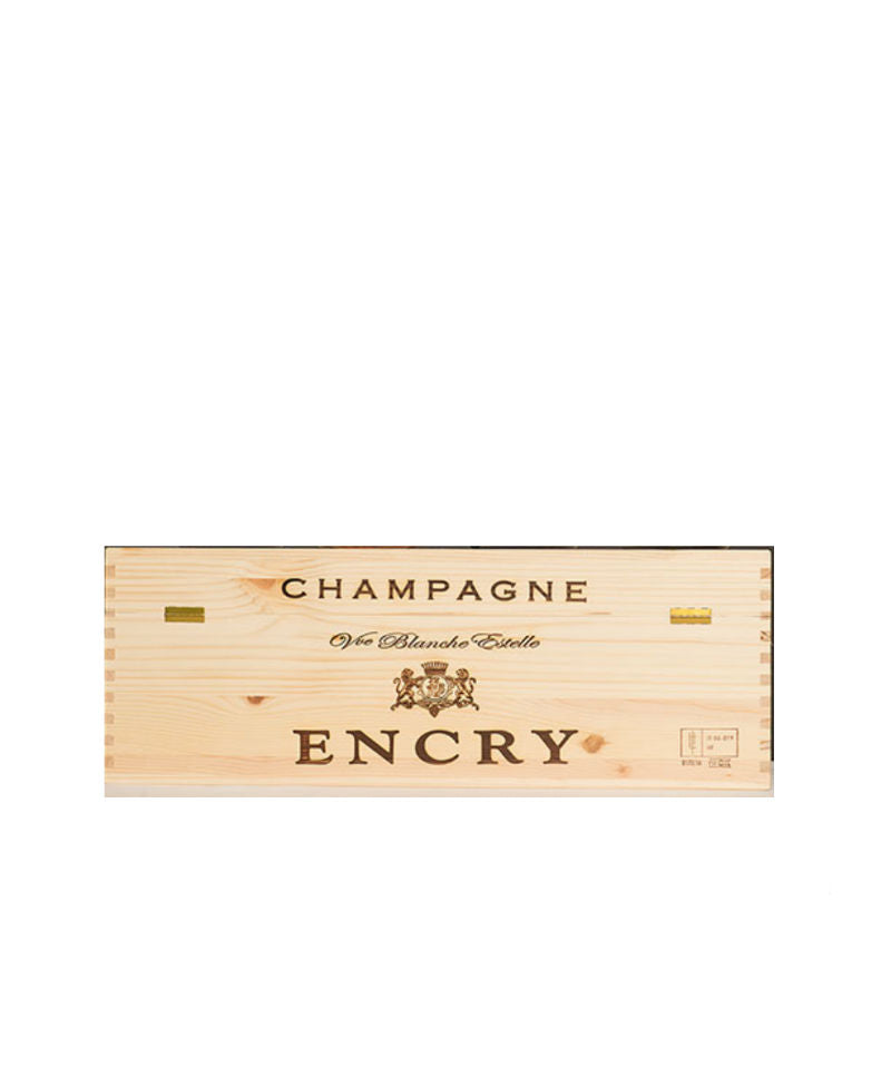 Cassa Legno 2 Bottiglie 0,750 Encry Champagne
