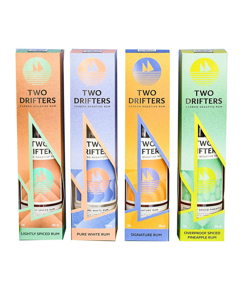 Gift (0,700) Astuccio Bottiglia Rum - Two Drifters