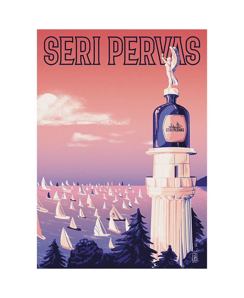 Poster Numero 2 - Barche A Vela - Seri Pervas