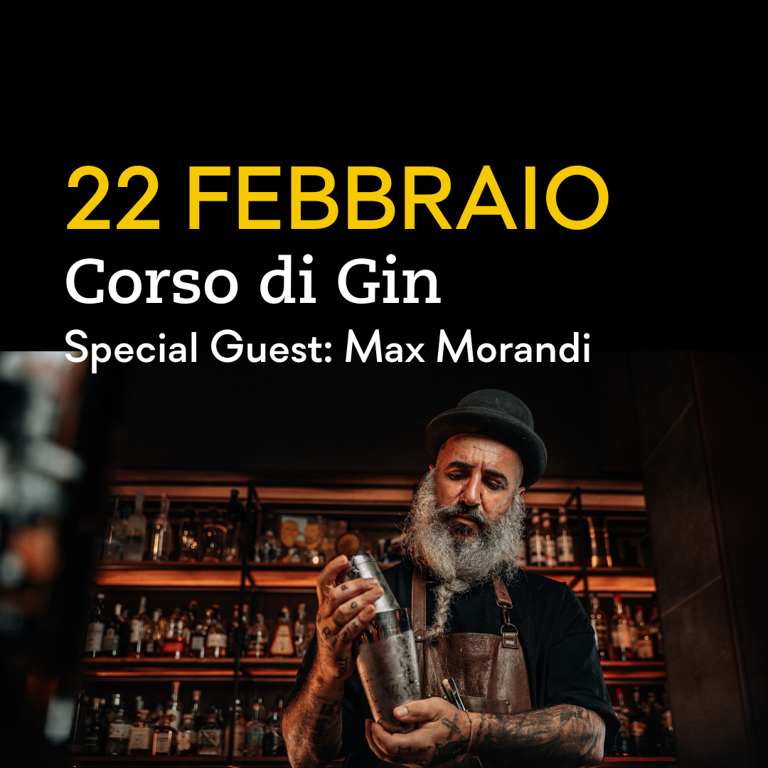 Corso di Gin e Gin Tonic con Max Morandi - 22 febbraio