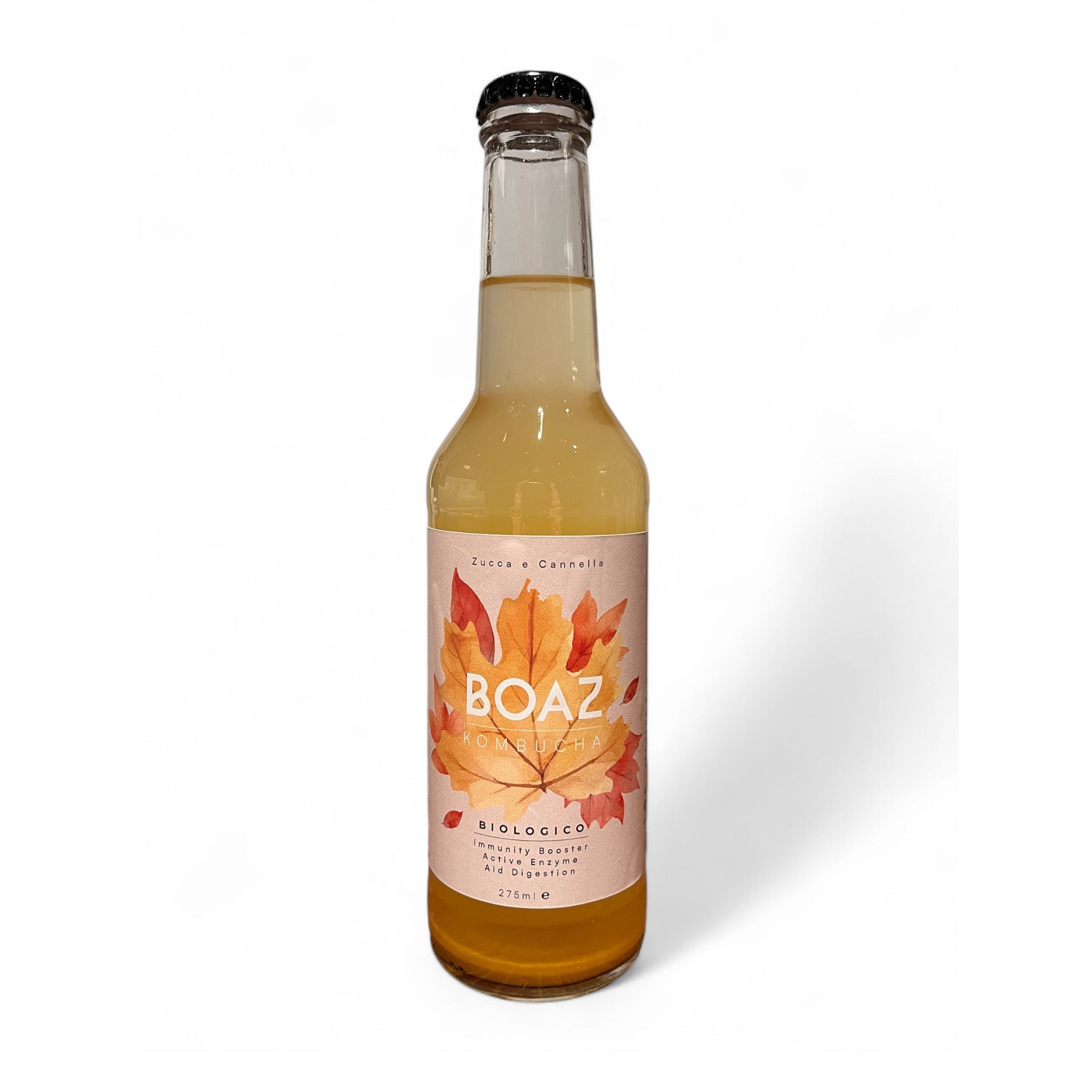 Kombucha Bio Zucca e Cannella - Boaz