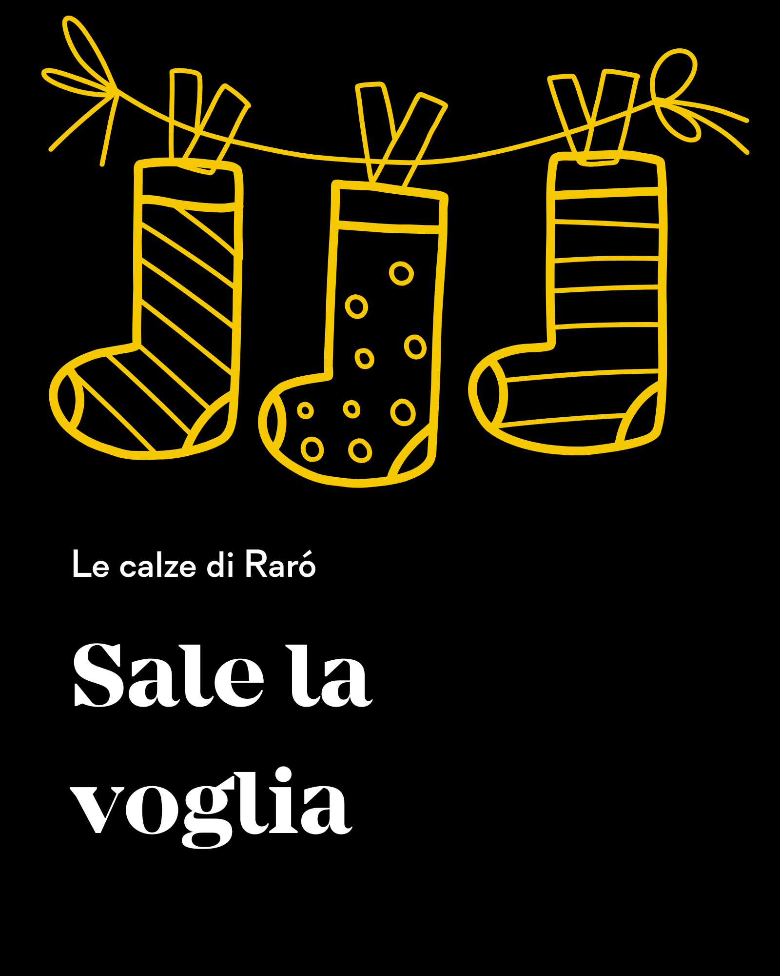 Calza salata per la befana