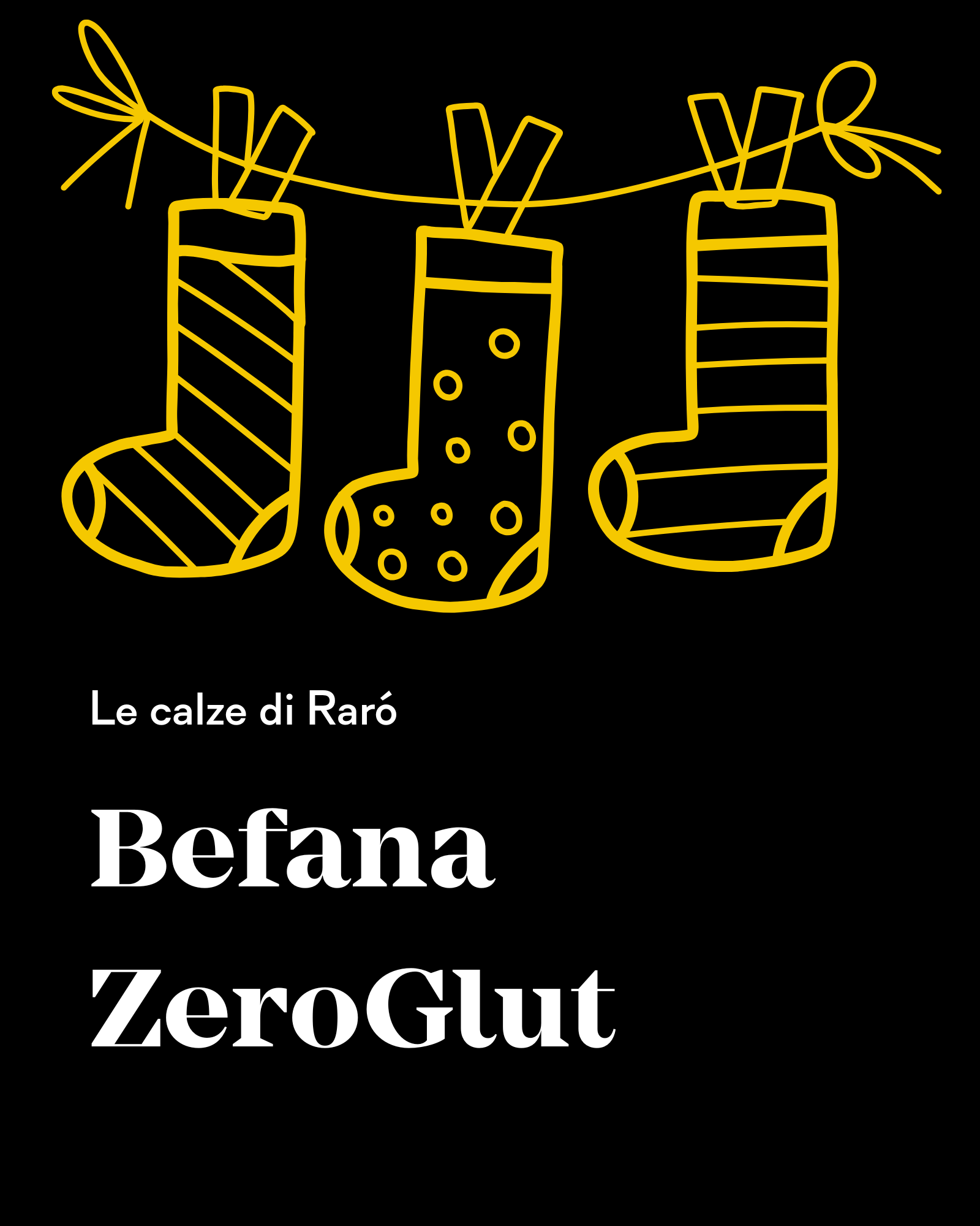 Calza senza glutine - befana zeroglut