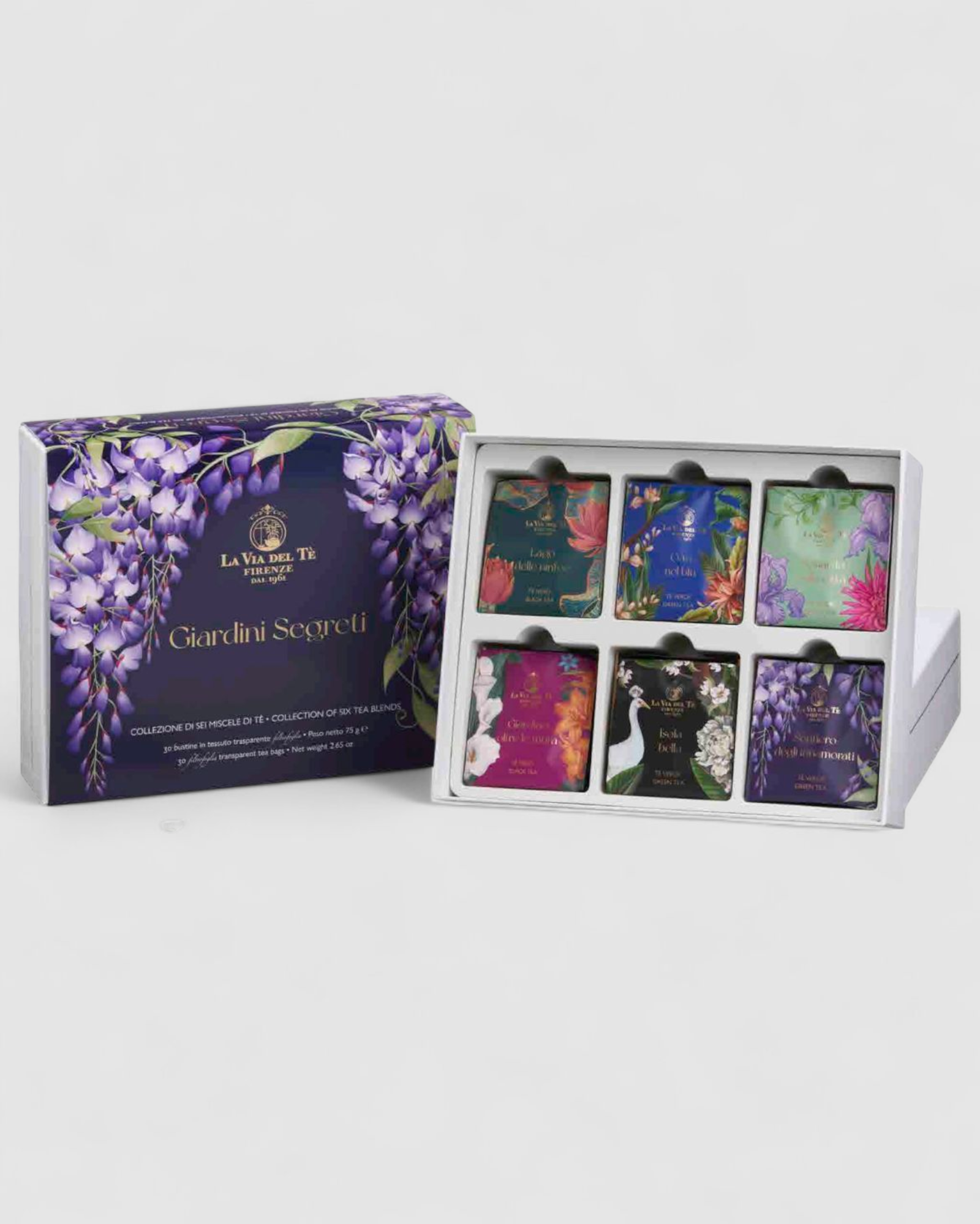 Confezione regalo Giardini Segreti - Viola  La Via del Tè