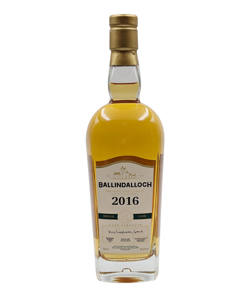(0,700) Bourbon 2016 Single Cask - Ballindalloch