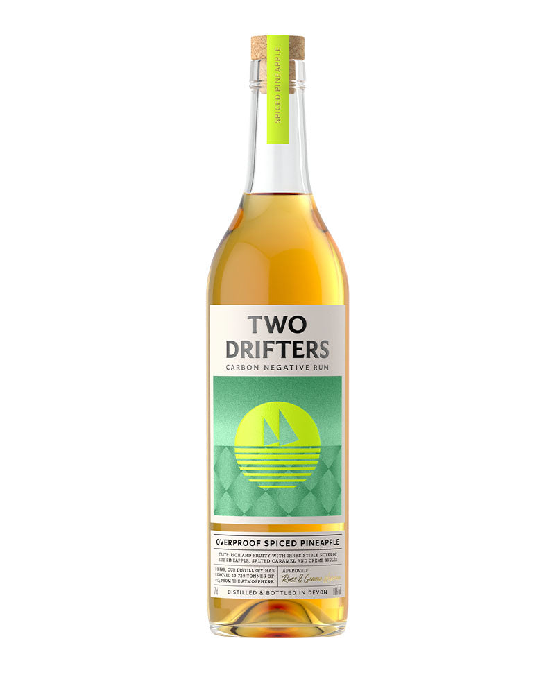 (0,700) Rum Overproof Pineapple Spiced - Two Drifters