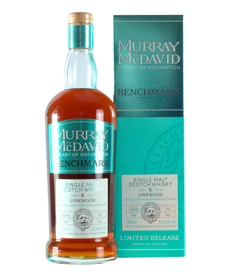 (0,700) Linkwood 6 Yo Murca Tawny Port Cask - Murray Mcdavid
