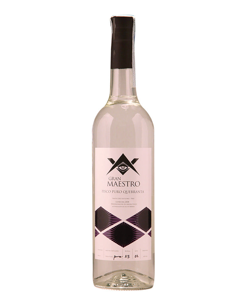 Pisco Puro Quebranta - Gran Maestro