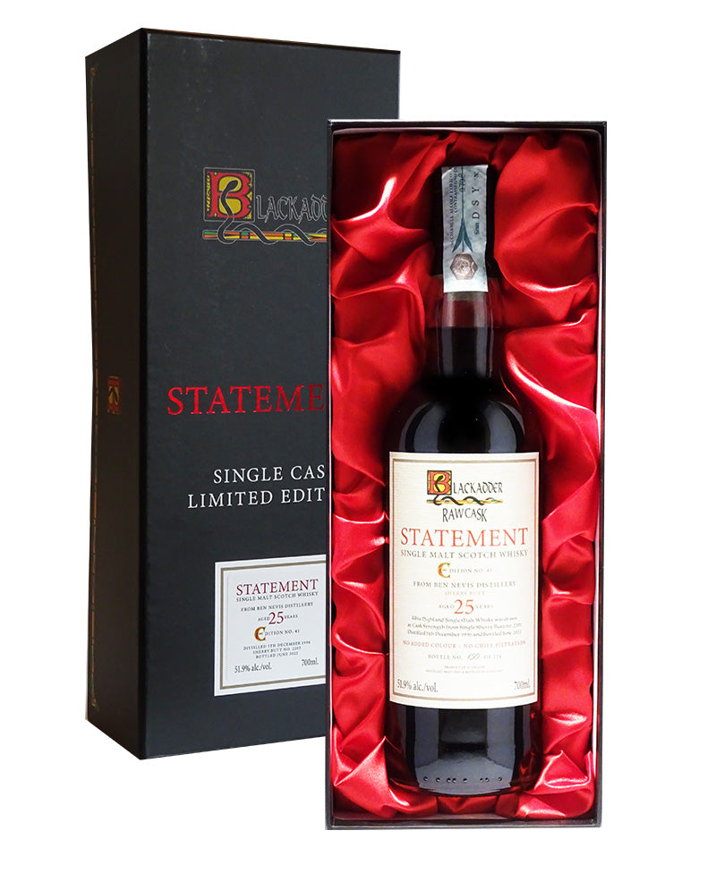 Gift Raw Cask Ben Nevis 1996 25yo Cask 2203astucciato - Blackadder