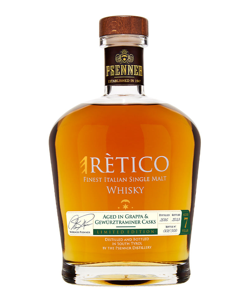 Gift (0,700) Eretico 7yo Grappa & Gewurztraminer Casks - Psenner