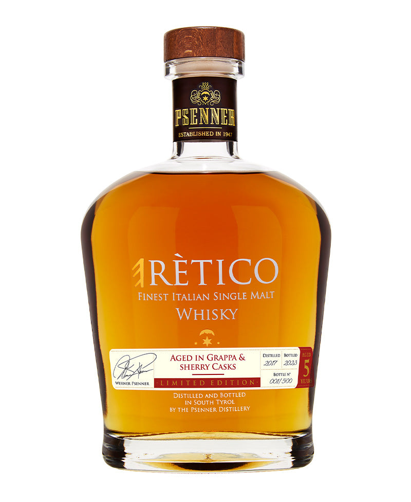 Gift (0,700) Eretico 5yo Grappa & Sherry Casks - Psenner
