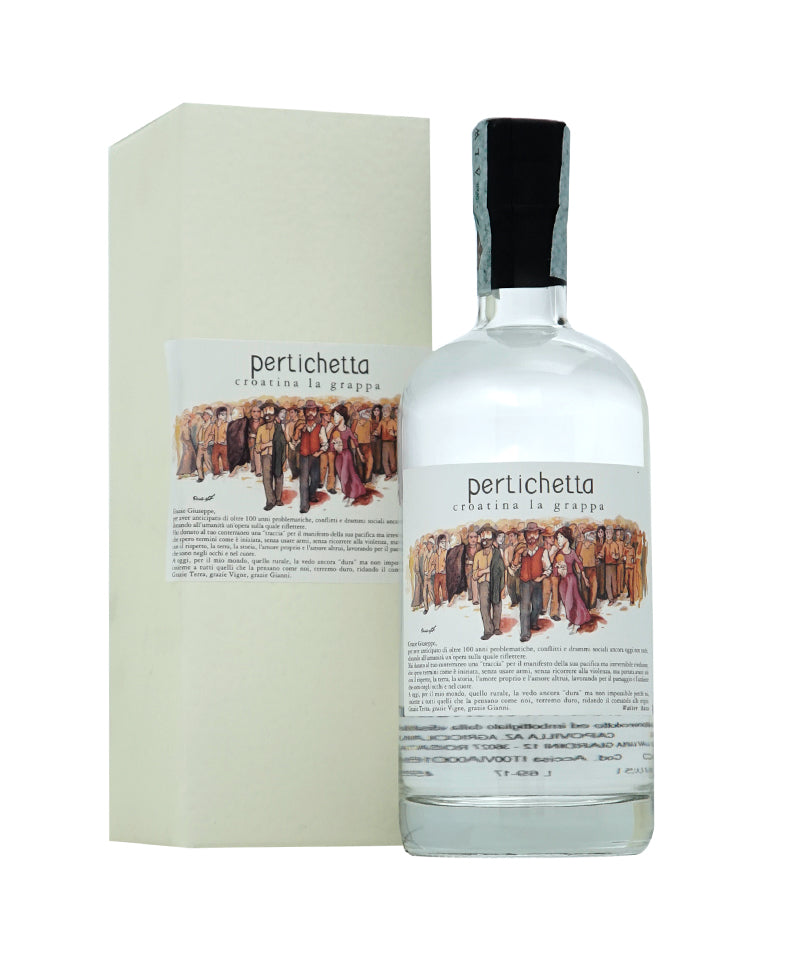2009 Grappa Croatina Pertichetta Astucciato - Vigneti Massa