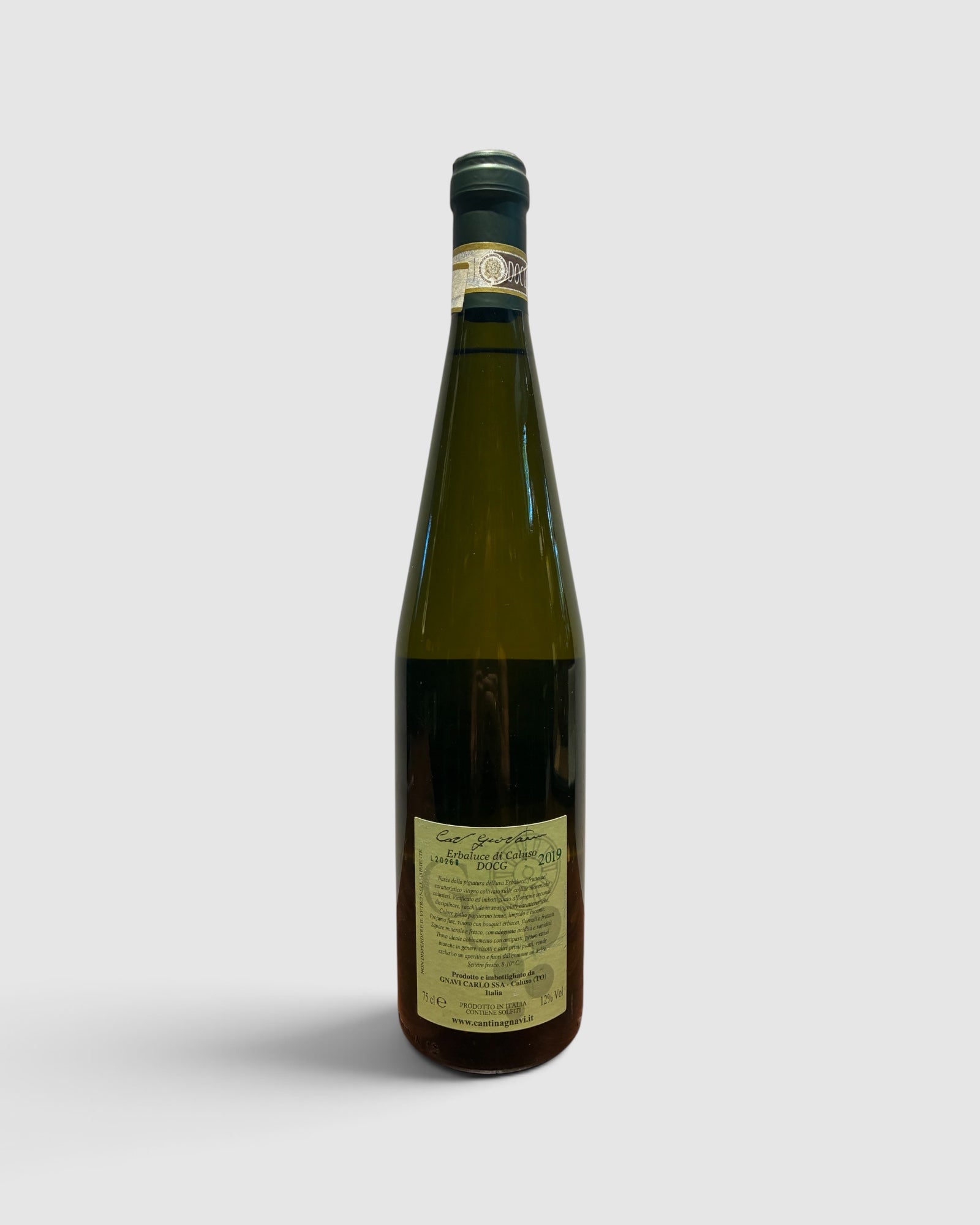 Cavalier Giovanni Erbaluce di Caluso DOCG - Cantina Gnavi