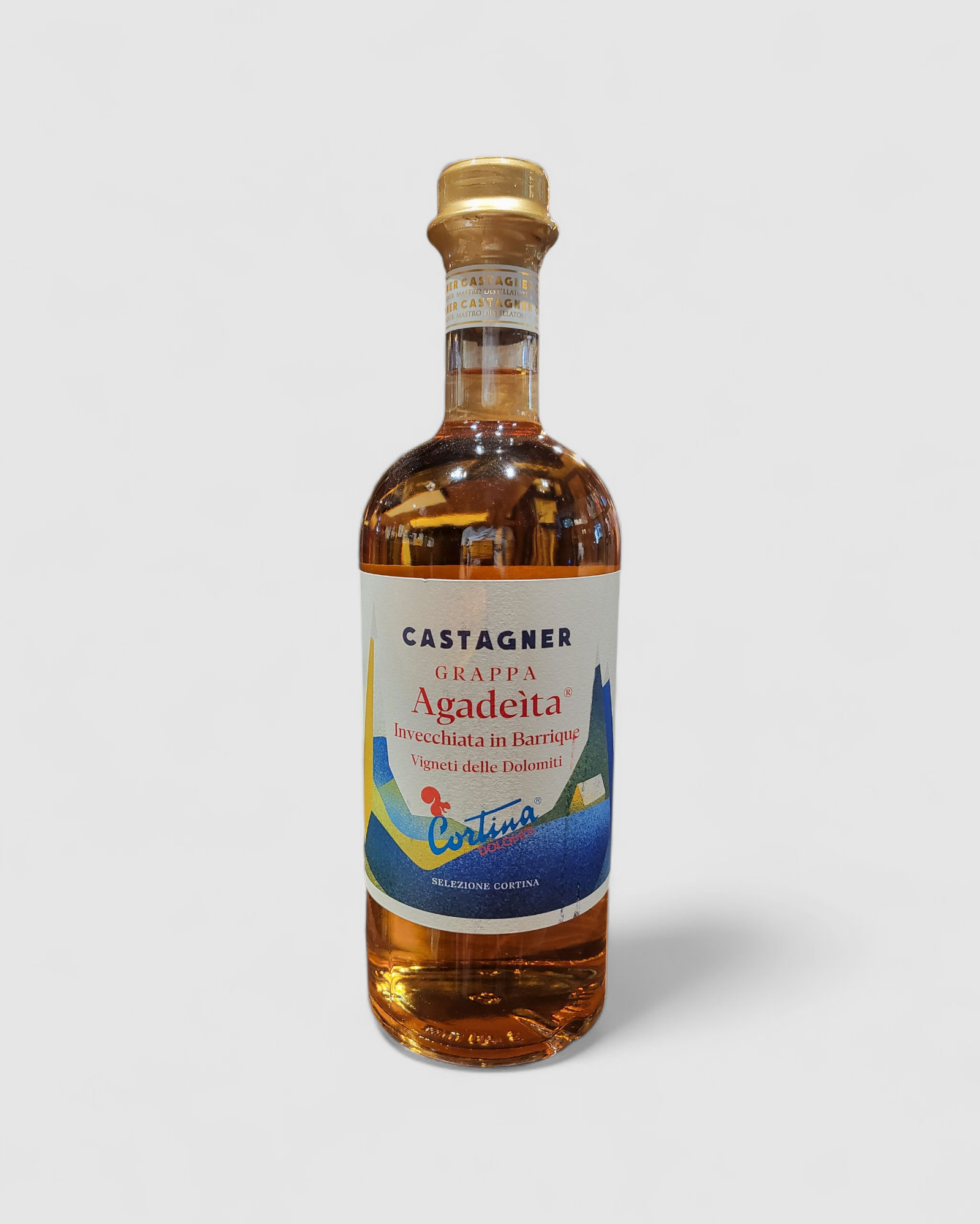 Grappa invecchiata in barrique Agadeìta Castagner