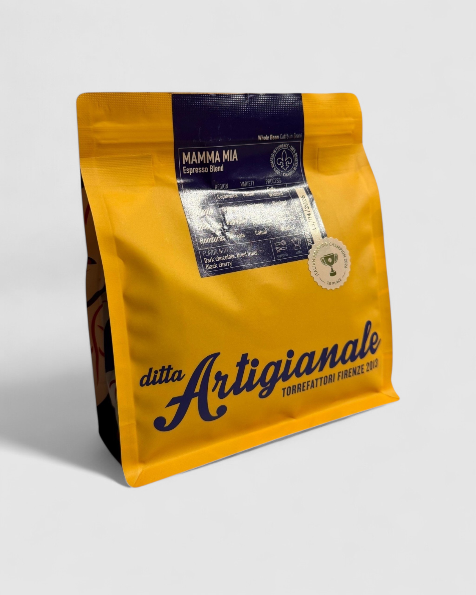 MammaMia Espresso Blend - Ditta Artigianale Torrefattori Firenze 2013