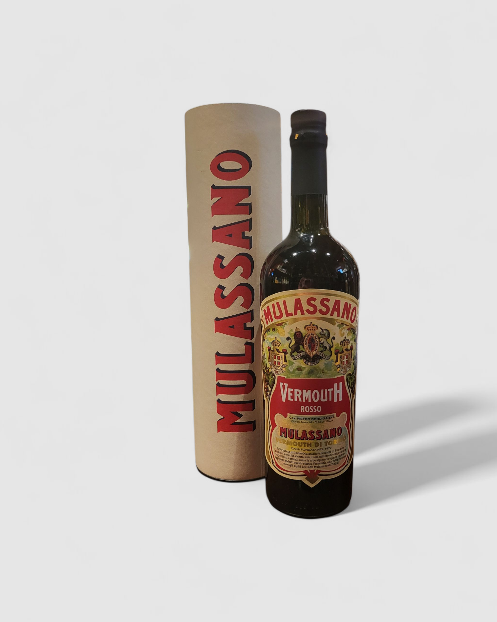Mulassano Vermouth Rosso Gift Pack