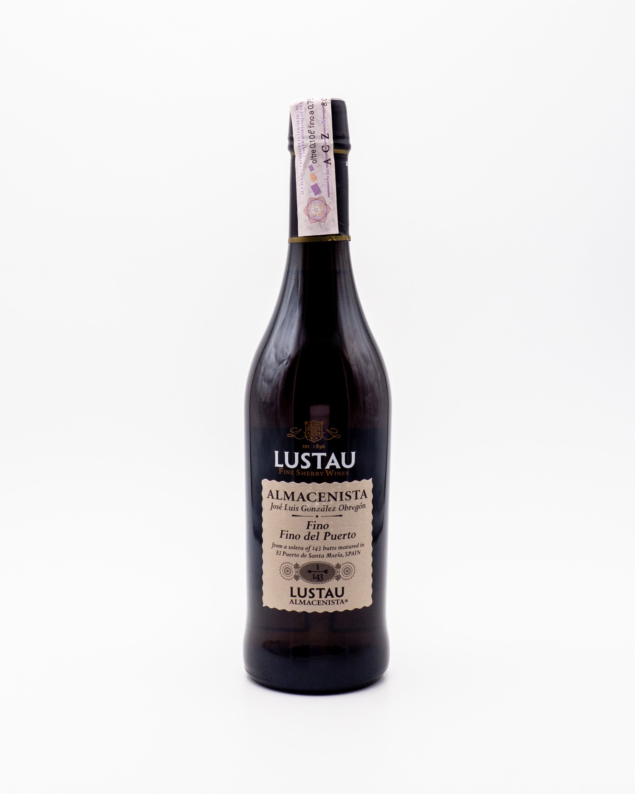 Sherry Fino Del Puerto Gonzales Obregon - Lustau