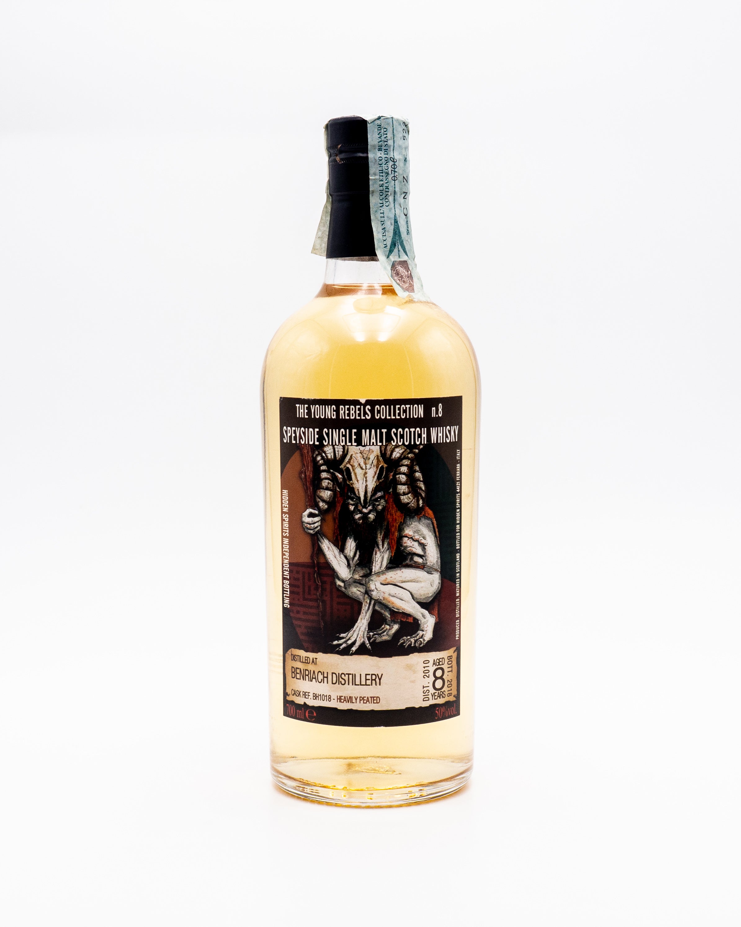 Benriach 8 yo The Young Rebel Collection - Hidden Spirits