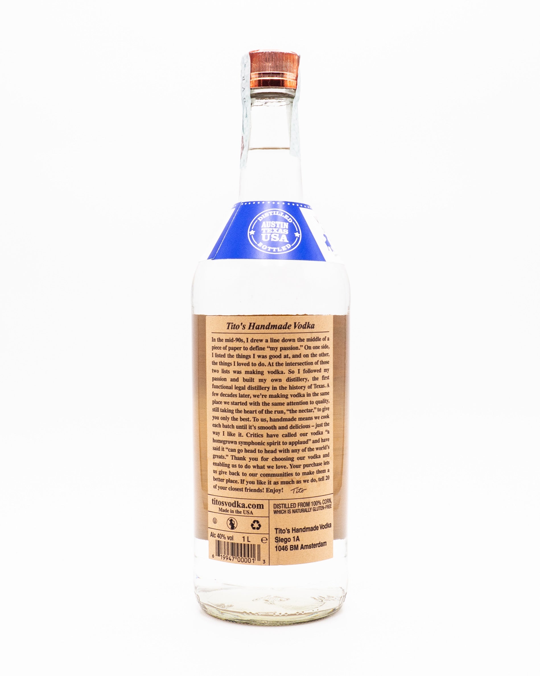 Tito's Vodka 1l