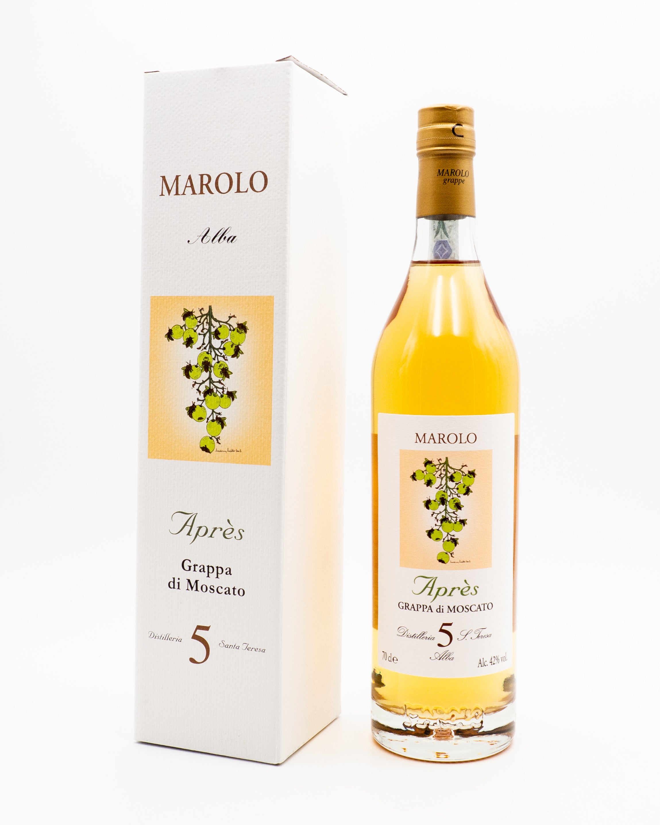 Après Grappa di Moscato 5 anni - Marolo