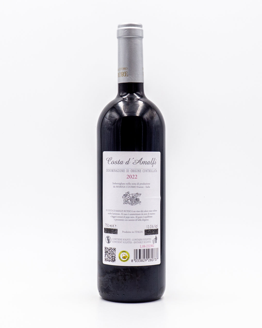 Vino Costa D'Amalfi Rosso 2022 - Marisa Cuomo