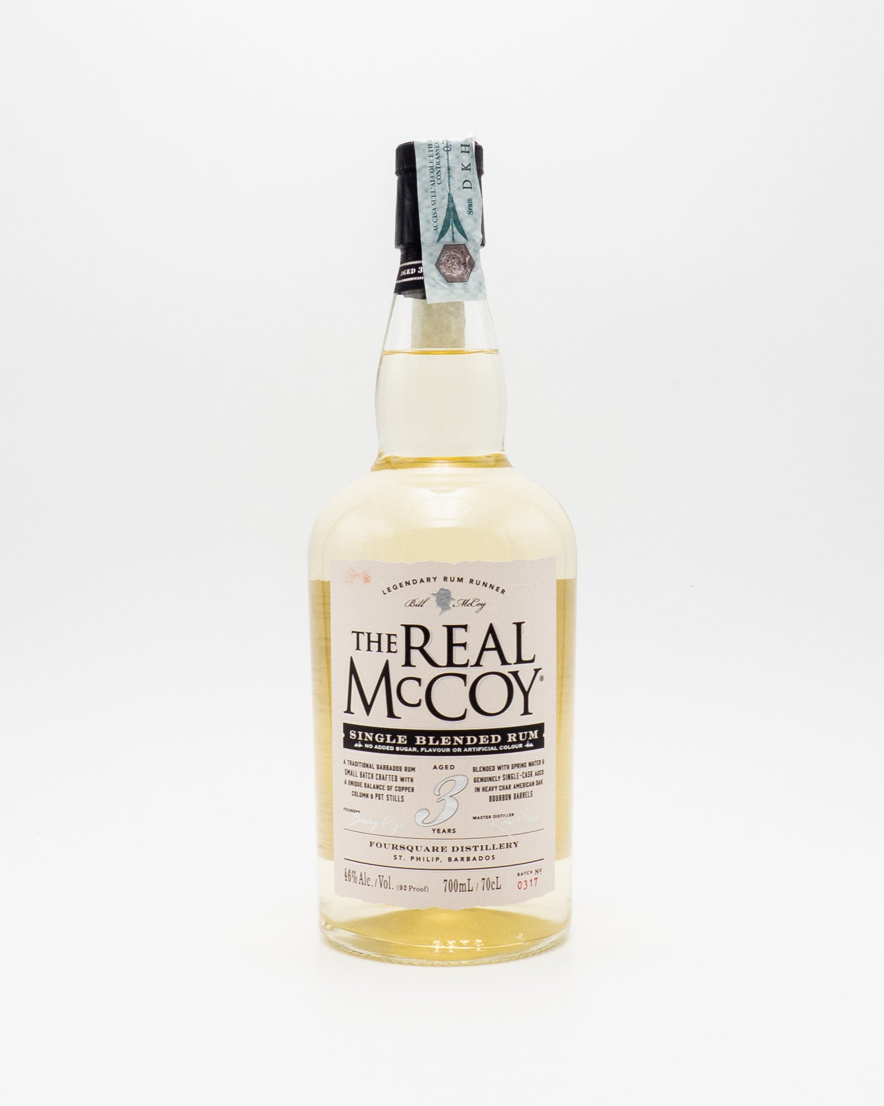 Single Blended Rum 'The Real McCoy' 3yo - Forsquare