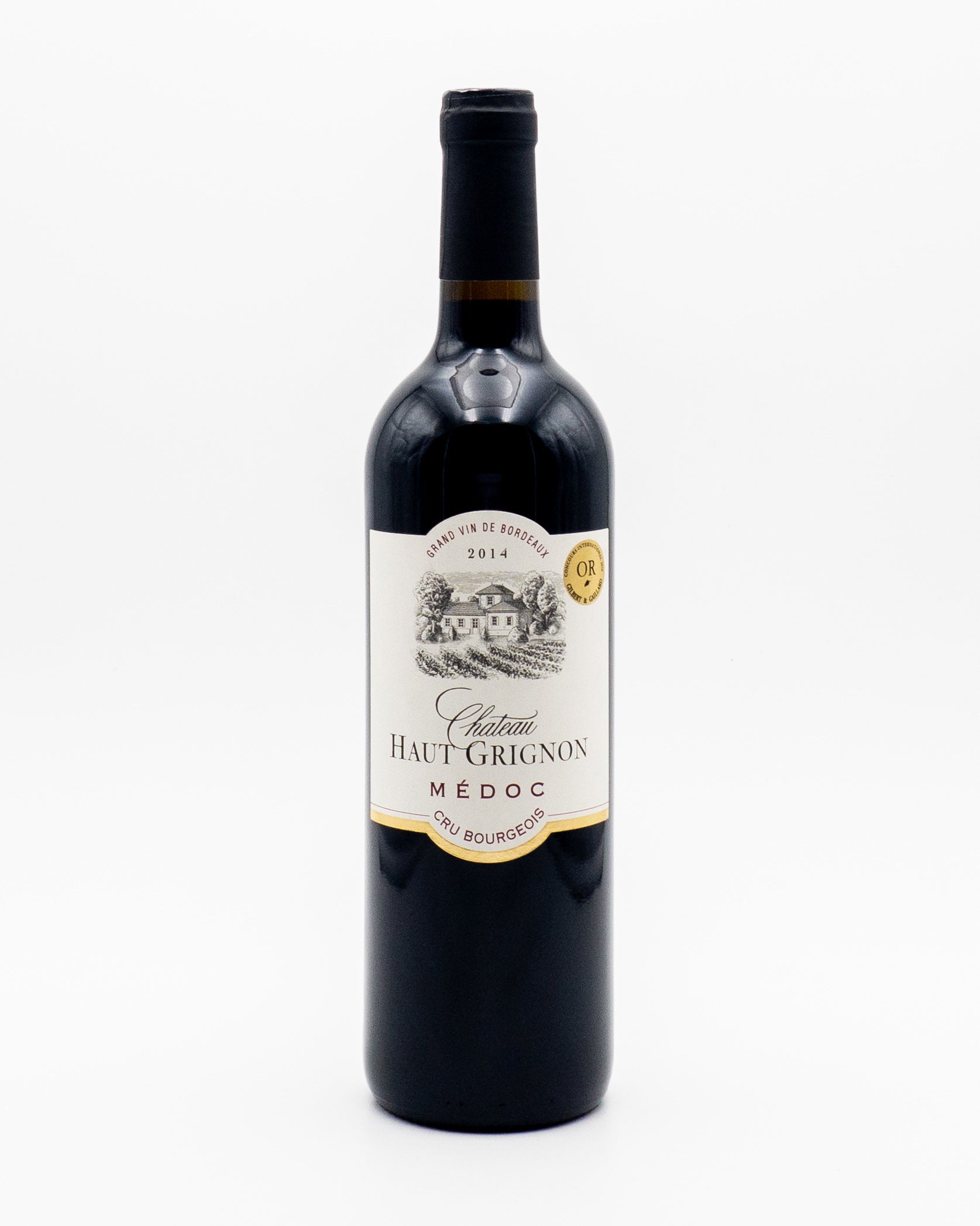 Grand Vin De Bordeaux Medoc Cru Bourgeois 2014 - Chateau Haut Grignon