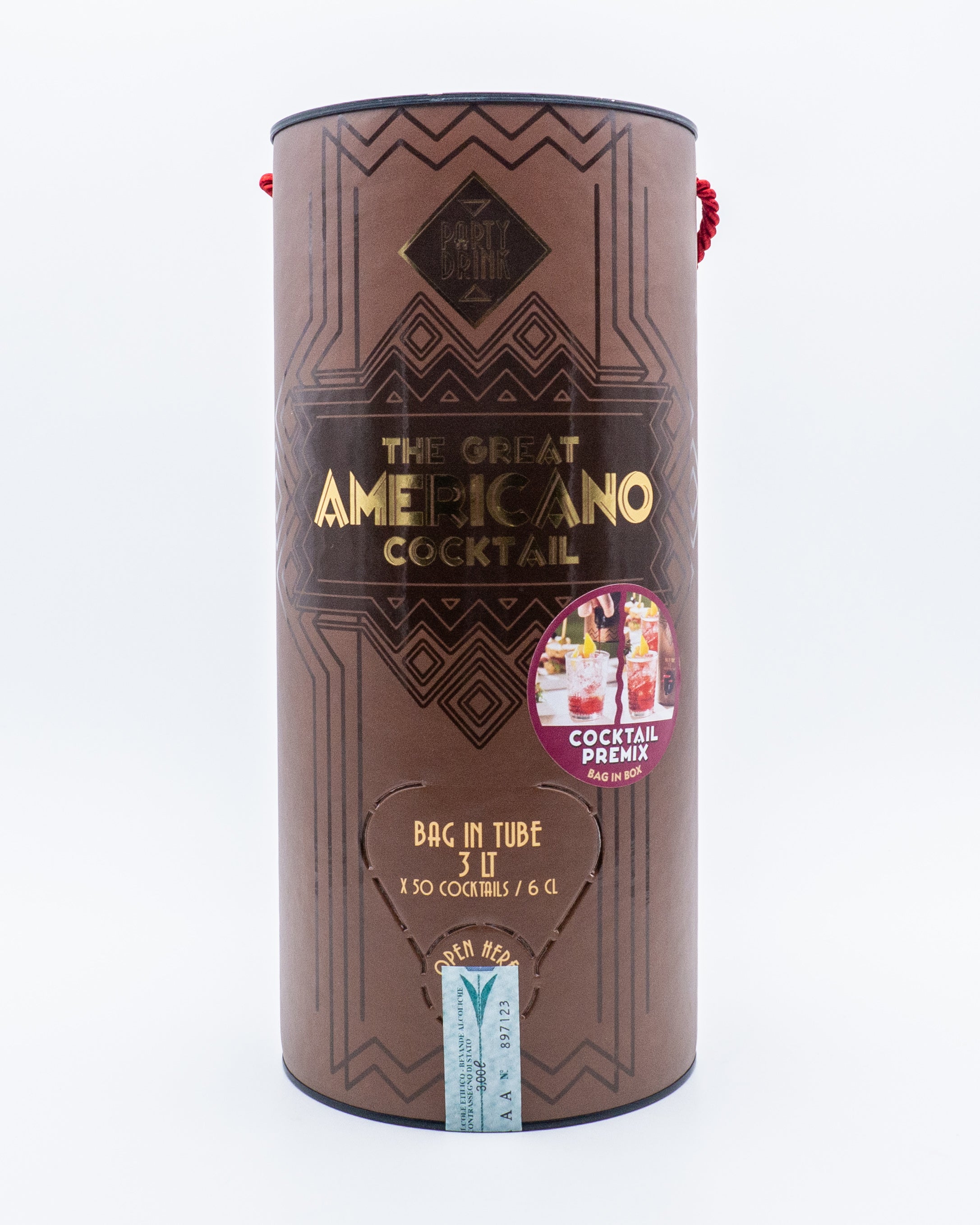 The Great Americano Cocktail Bag in Box 3l - Poli