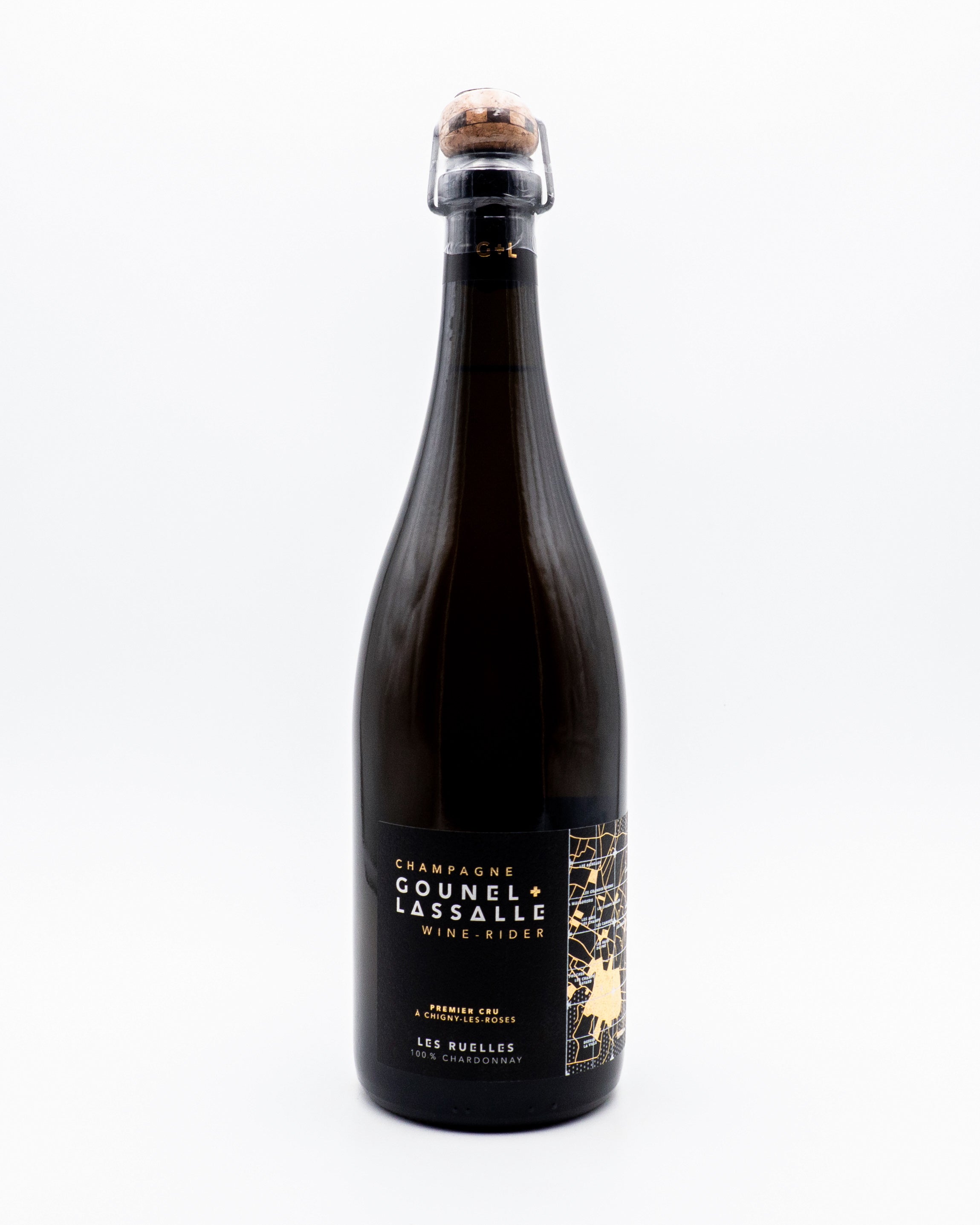 Champagne Dessus Les Ruelles 100% Chardonnay Premier Cru - Gounel - Lassalle