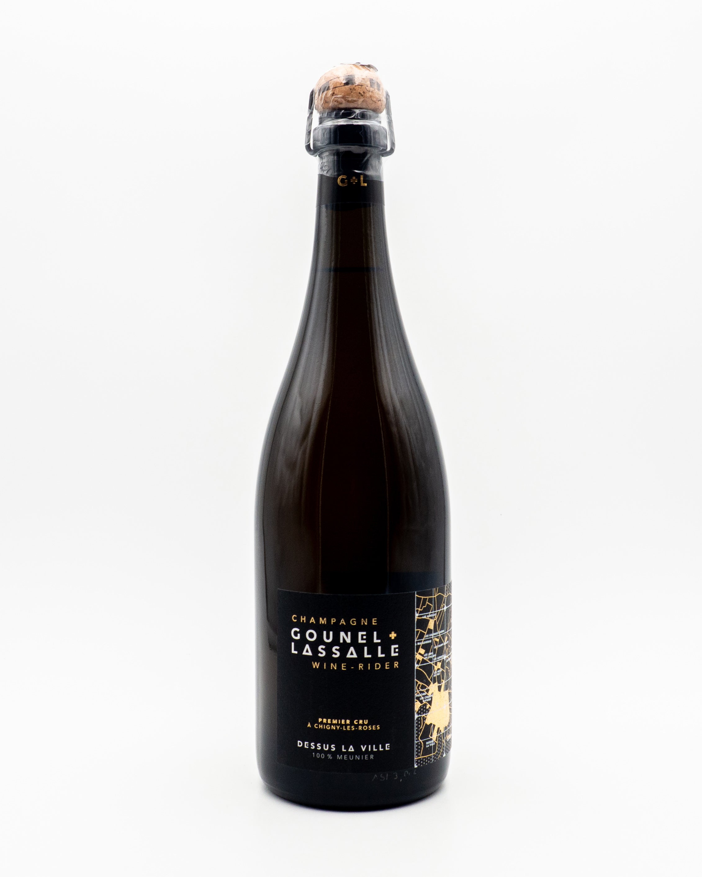 Champagne Dessus La Ville 100% Meunier Premier Cru - Gounel - Lassalle