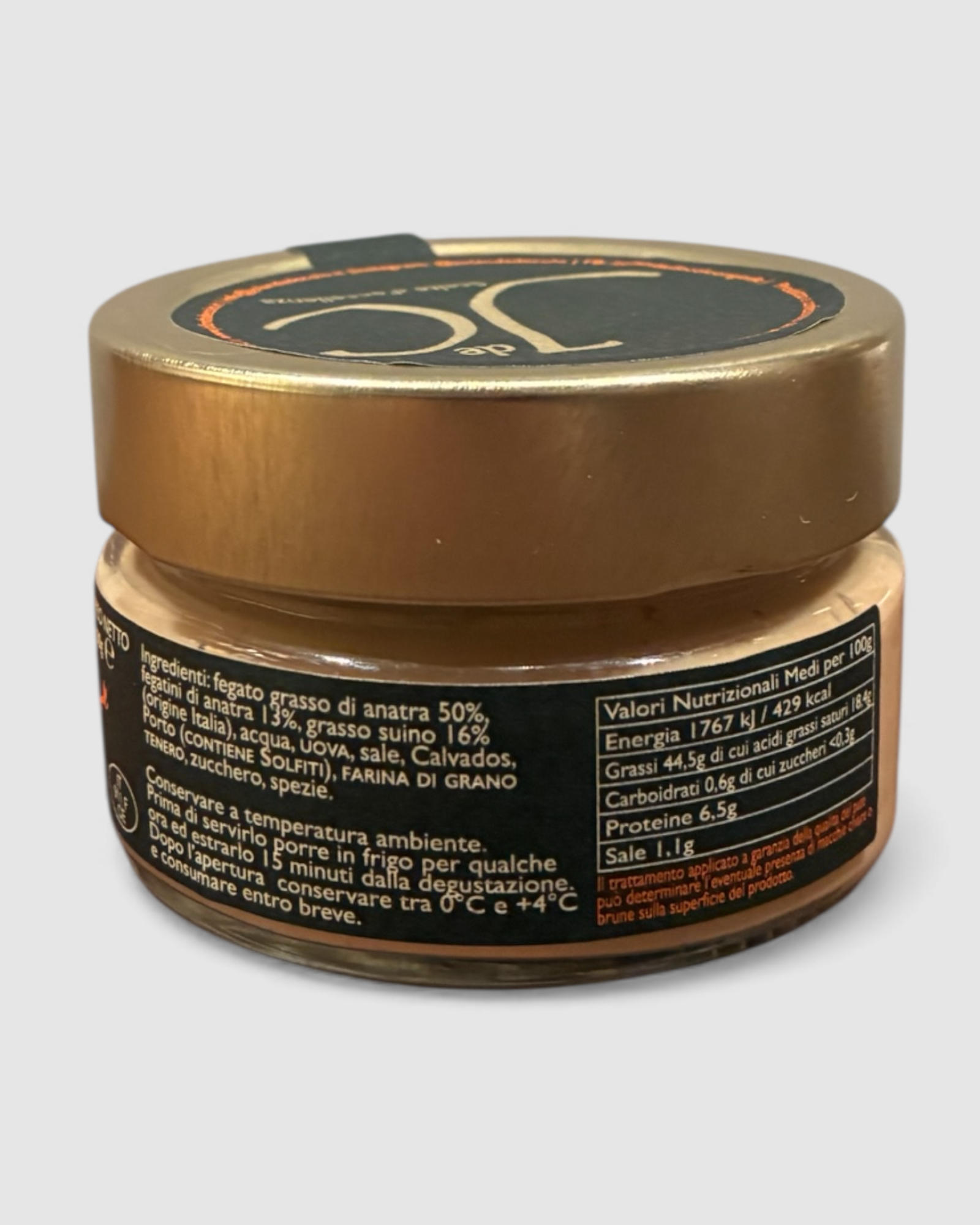 Patè di Foie Gras d'Anatra - Jolanda De Colò | 100gr