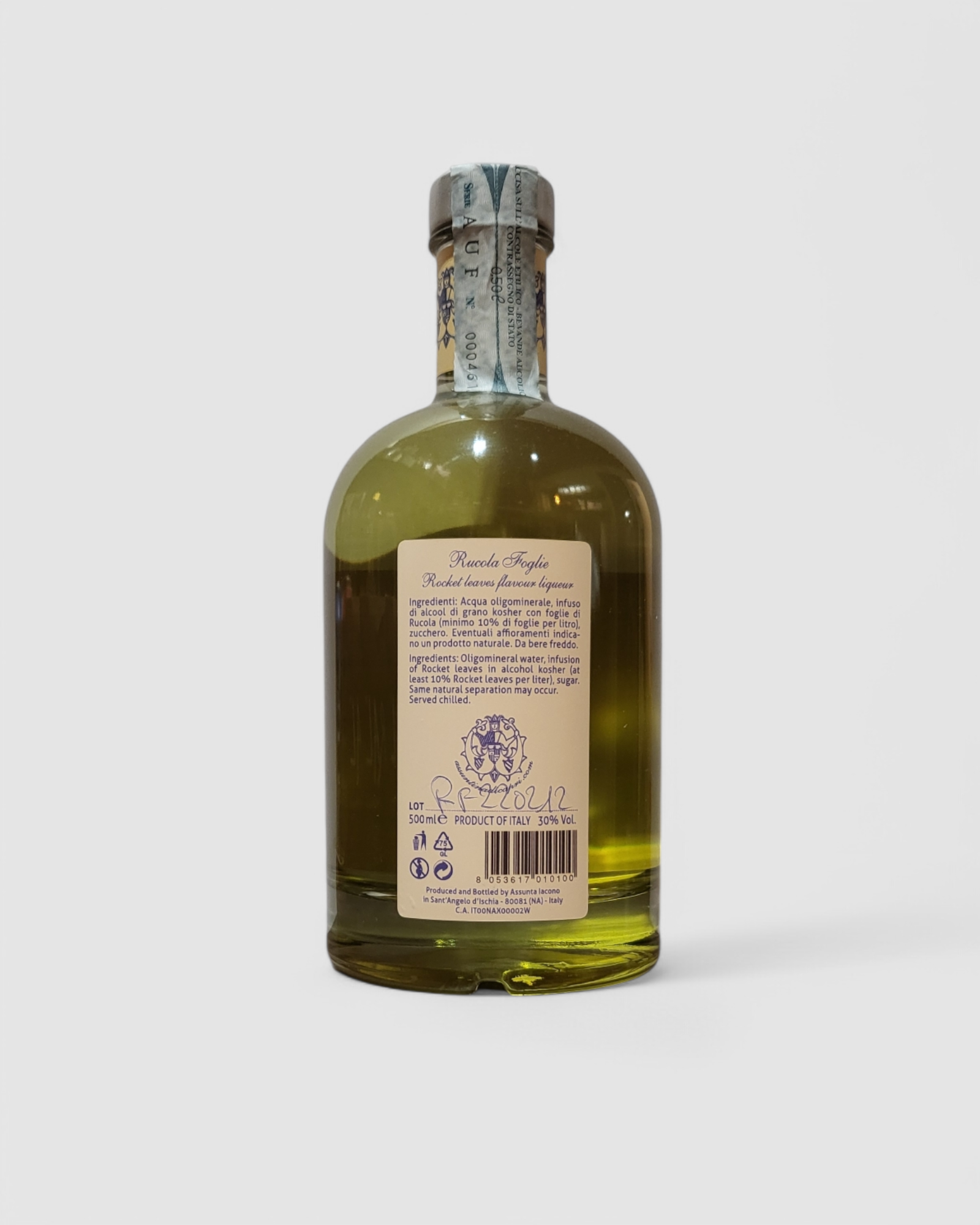 Liquore di Rucola in Foglie - Assuntina di Capri