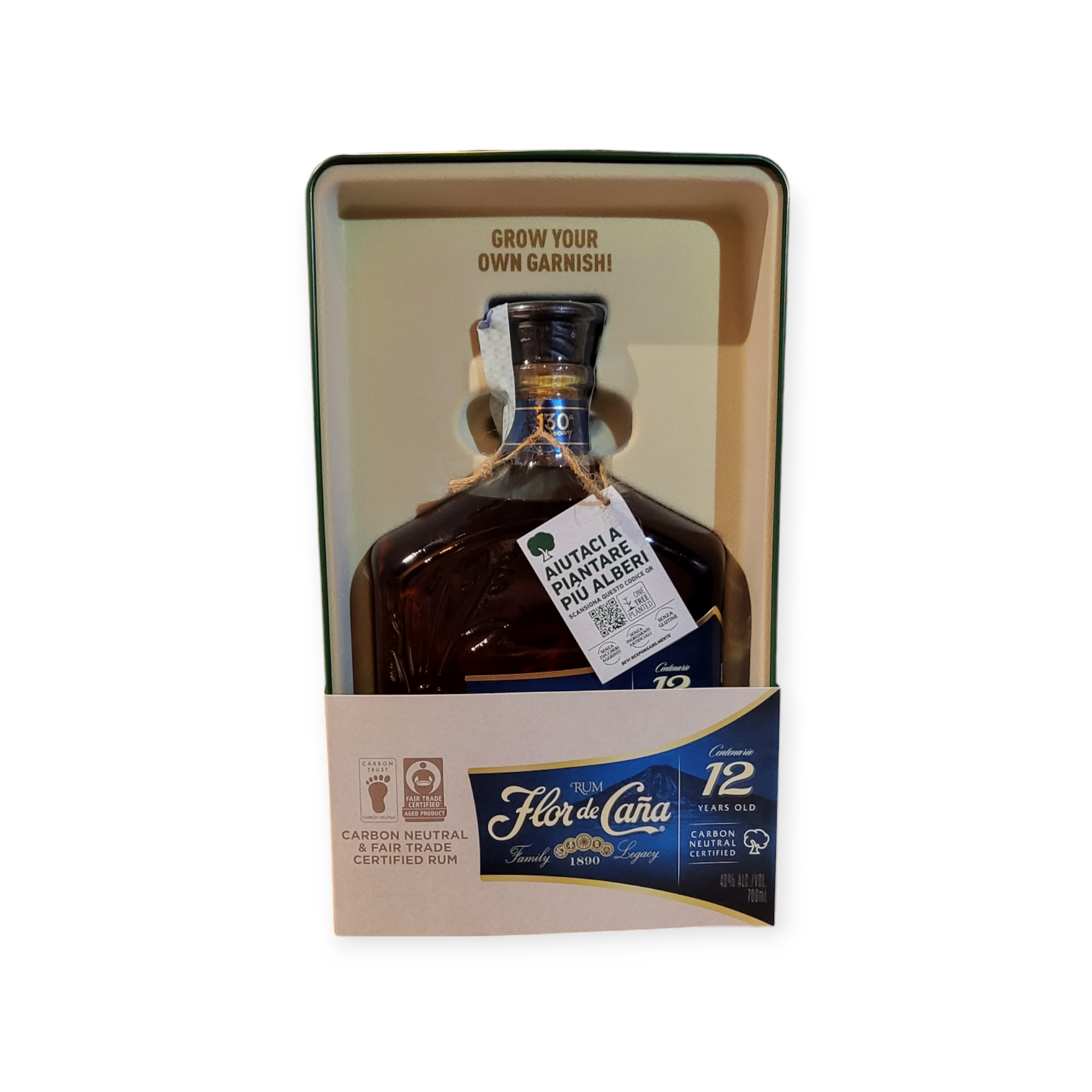 Rum Flor de Cana 12yo Centenario Gift Pack