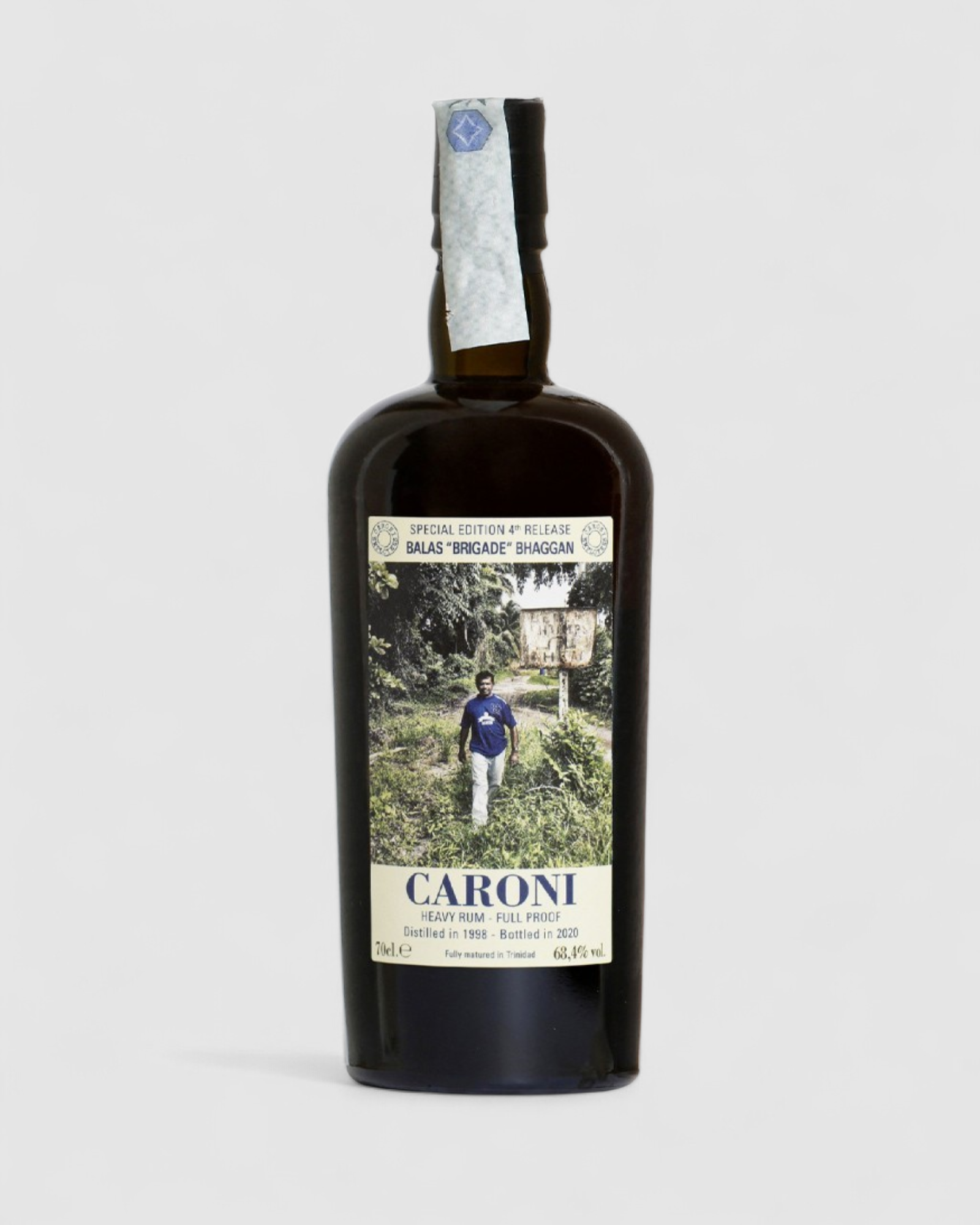 Rum Caroni Employees 4th Release 22 Y.O. 1998 Full Proof - Balas "Brigade" Bhaggan