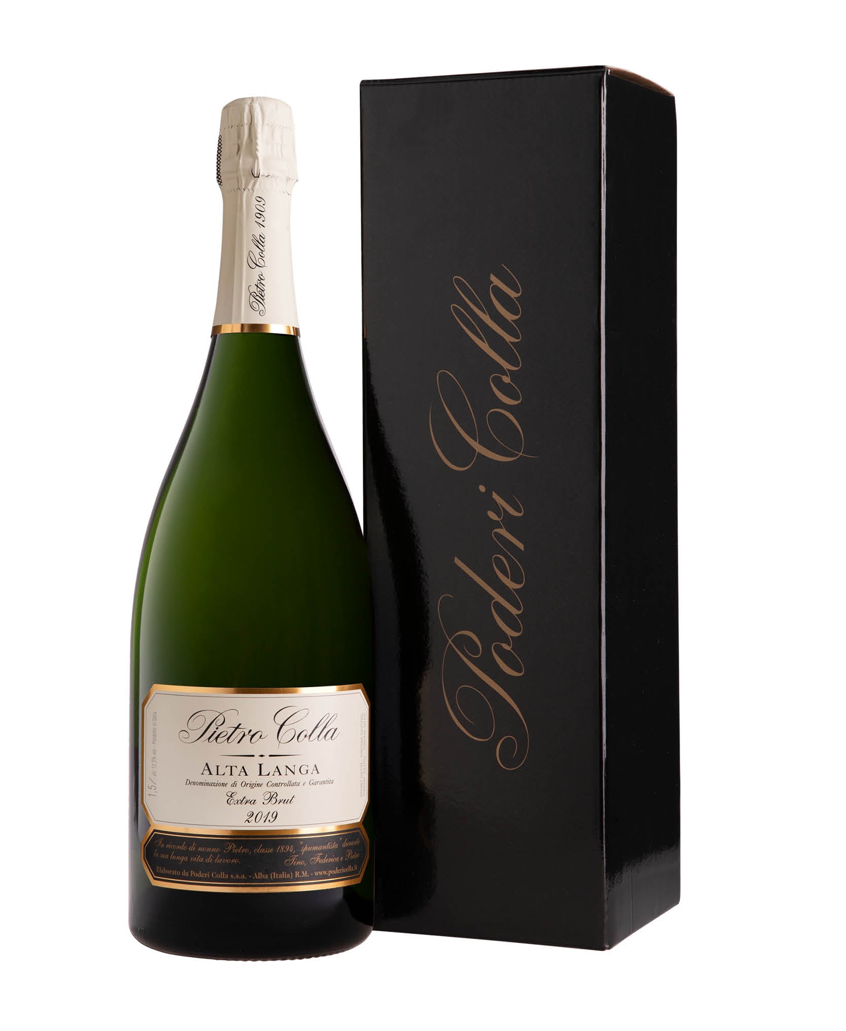 2021 (3,000) Alta Langa Extra Brut Pietro Colla M.c. Cassa Legno - Poderi Colla