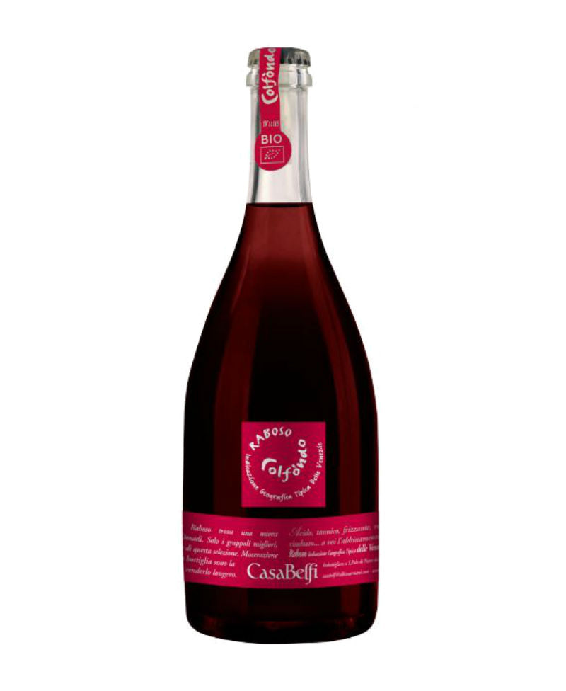 Rosso Naturalmente Frizzante Sui Lieviti M.f. B Io* - Casa Belfi