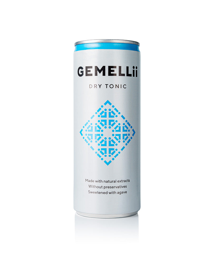 (0,250) Dry Tonic Lattina In Confezione Da 12 - Gemellii