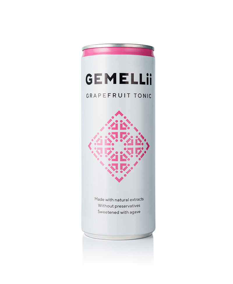 (0,250) Grapefruit Tonic Lattina In Confezione Da 12 - Gemellii