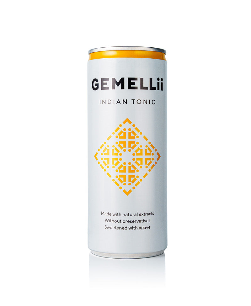 (0,250) Indian Tonic Lattina In Confezione Da 12  Bio* - Gemellii