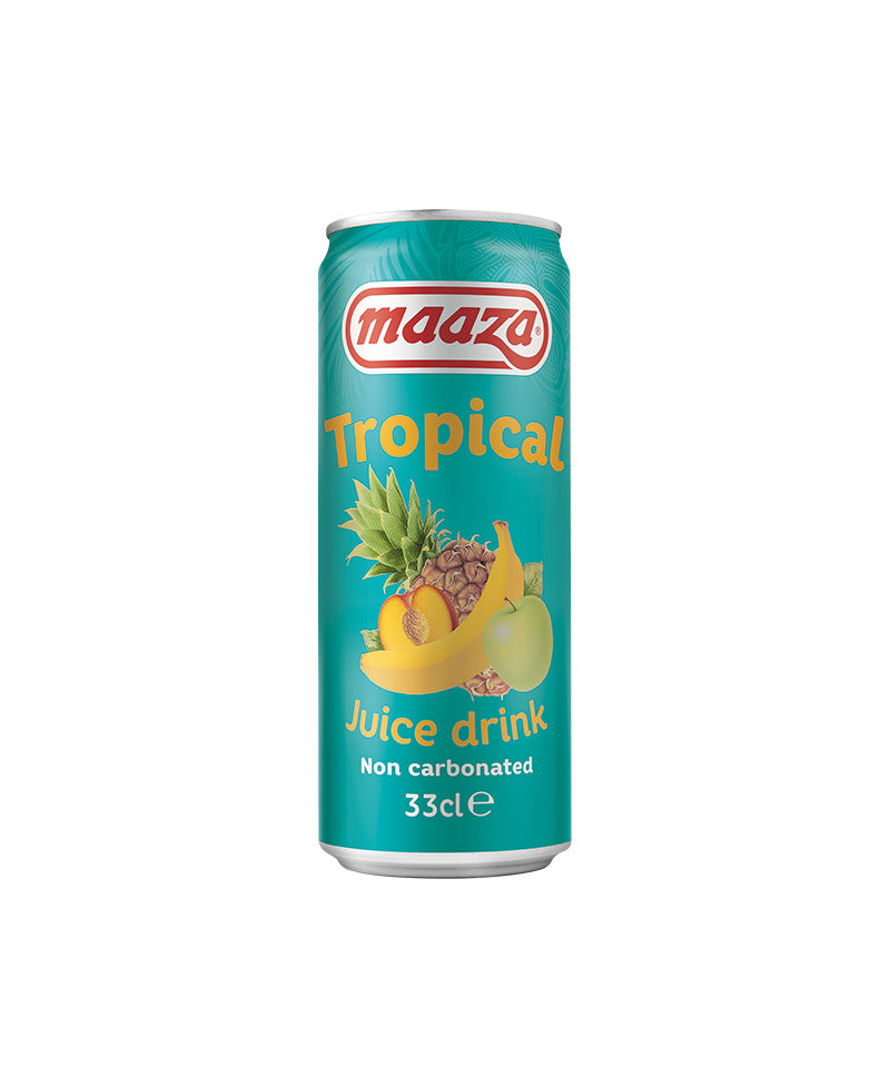 Tropical Succo Di Frutta In Lattina - Maaza In Confezione Da 24