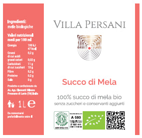 E Bag In Box 5 Lt. Mela Succo Di Frutta - Villa Persani