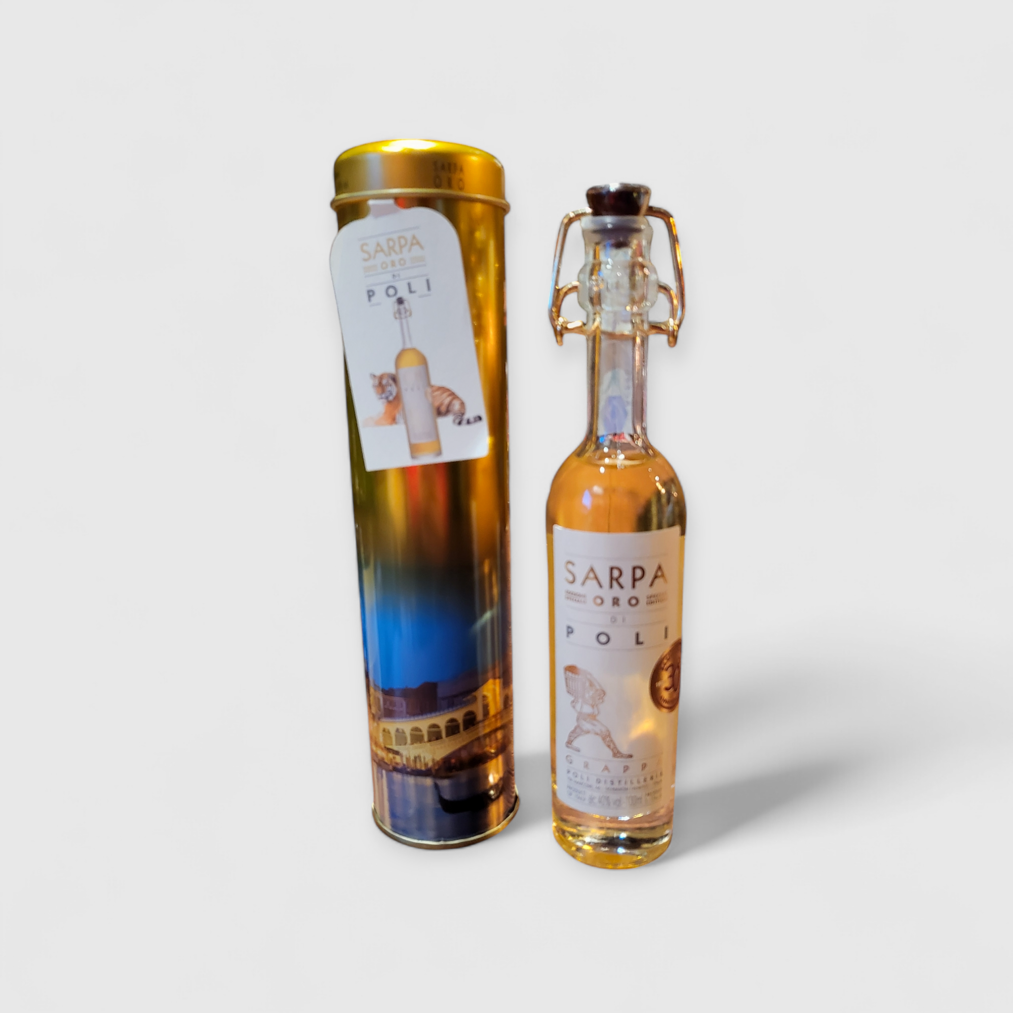 Sarpa Oro Baby Grappa in astuccio  Poli