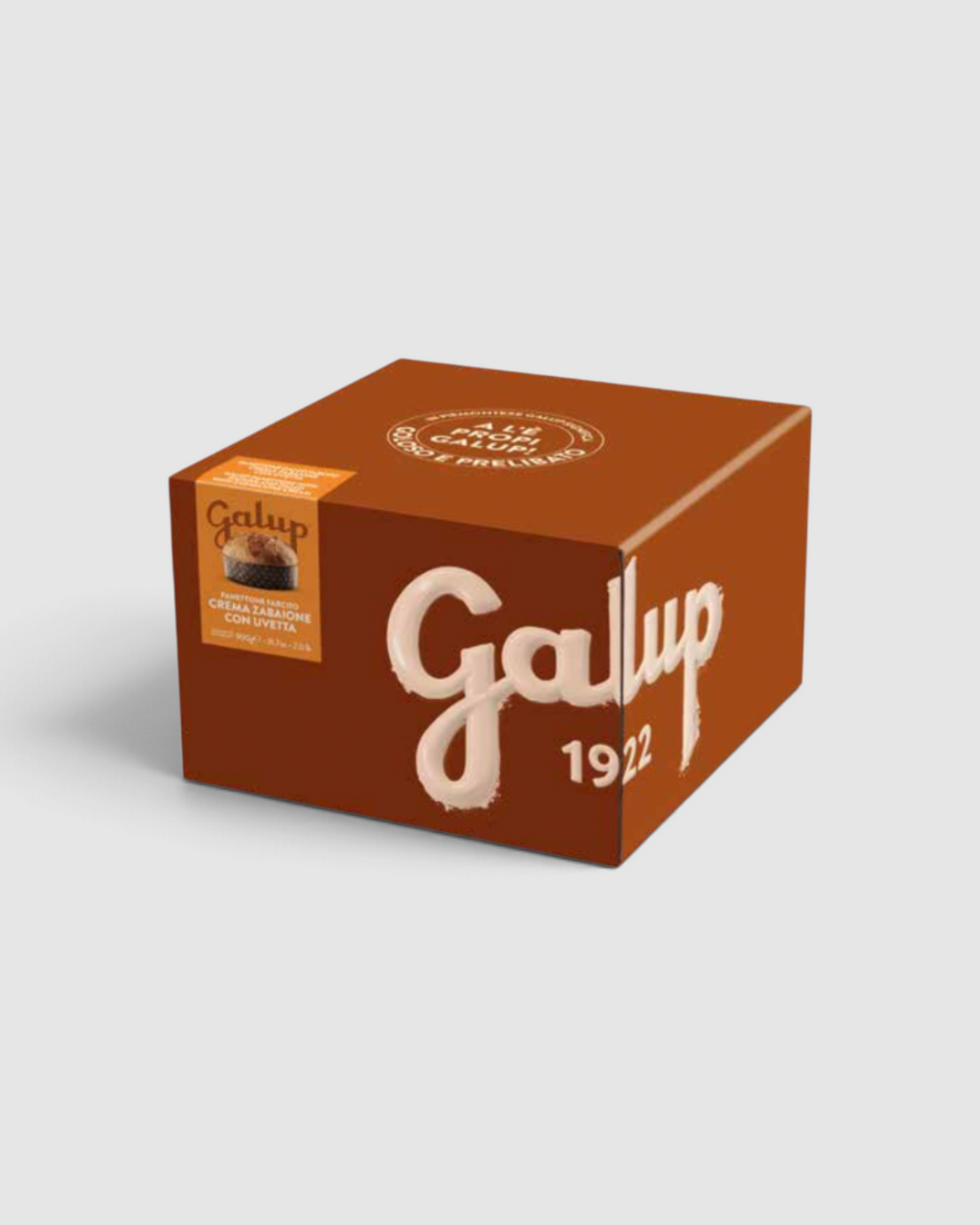Confezione regalo Colorfully del panettone Galup allo zabaione e uvetta da 900g in vendita su Raró Shop