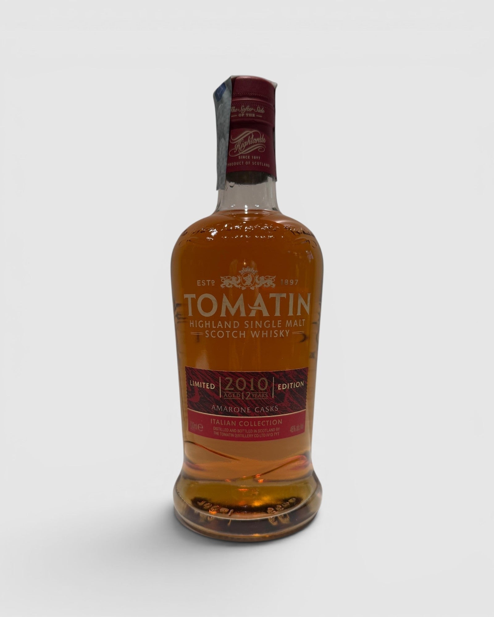 Tomatin 12 Yo Italian Collection Amarone Cask 2010 - Limited Edition